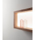 Window Integrated LED Wall Light Oak Glass-2