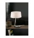 1 Light Table Lamp Chrome, White, E27 - 2