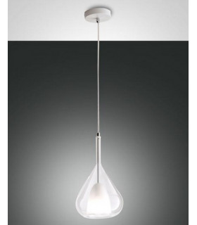 Lila Dome Pendant Ceiling Lights Transparent Glass E27