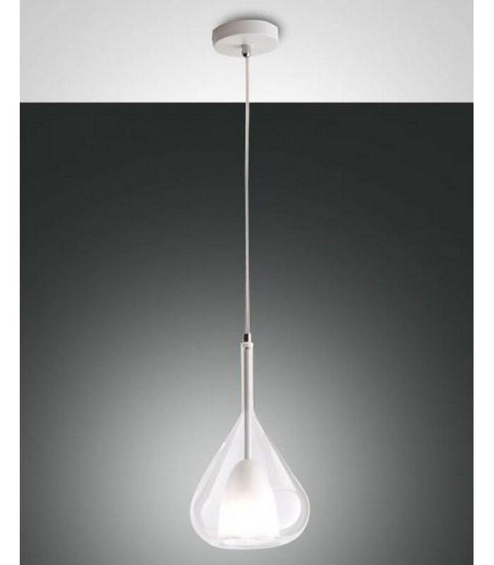 Lila Dome Pendant Ceiling Lights Transparent Glass E27