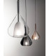 Lila Cluster Pendant Ceiling Light Amber Grey And Transparent Glass E27-3
