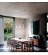 Lila Straight Bar Pendant Ceiling Light Amber Grey And Transparent Glass E27-2