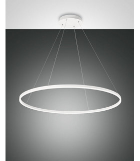 Giotto LED Integrated Pendant Ceiling Light Light White Glass