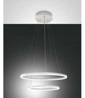 Giotto LED Integrated Pendant Ceiling Light Light White Glass-1