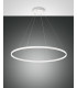Giotto LED Integrated Pendant Ceiling Light Light White Glass