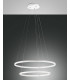 Giotto LED Integrated Pendant Ceiling Light Light White Glass