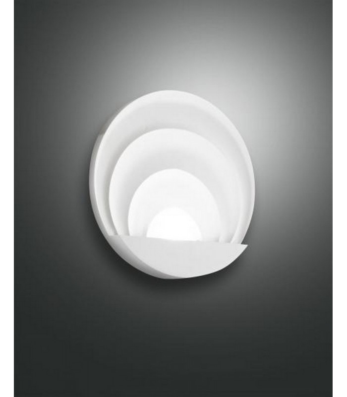 Sunrise Integrated LED Wall Light White Glass