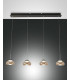 Arabella LED Straight Bar Pendant Ceiling Light Amber Glass-1