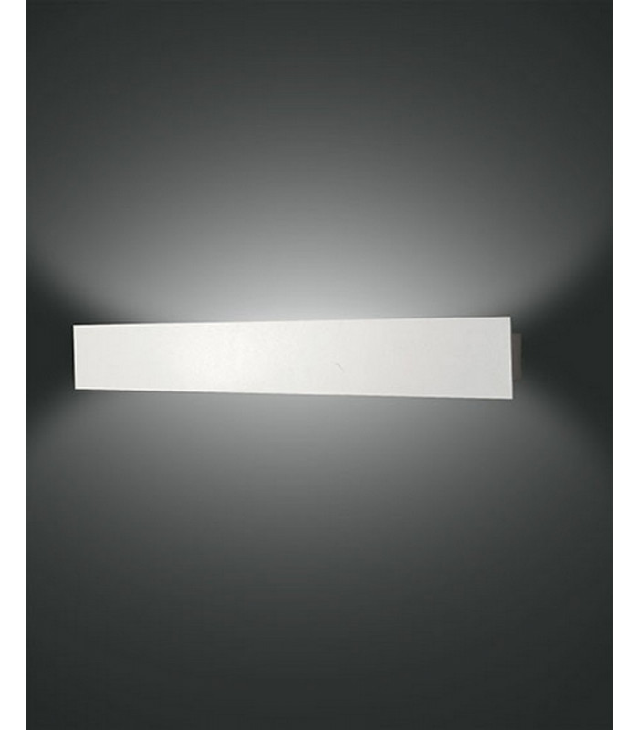 Lotus Integrated LED Wall Light White Glass