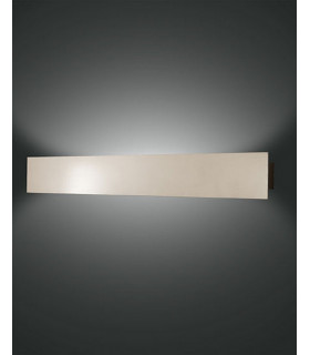 Lotus Integrated LED Wall Light Gold Matt Glass