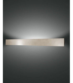 Lotus Integrated LED Wall Light Gold Matt Glass-1