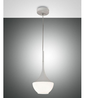 Apollo Dome Pendant Ceiling Lights White Glass E27