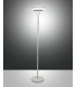 Vela LED Integrated Floor Lamp White Glass-1