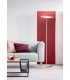 Vela LED Integrated Floor Lamp White Glass-2