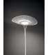 Vela LED Integrated Floor Lamp White Glass-3