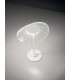 Vela Integrated LED Table Lamp White Glass-3