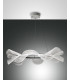 Sylvie LED Integrated Pendant Ceiling Light Light White Glass-1
