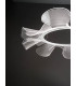 Sylvie LED Integrated Pendant Ceiling Light Light White Glass-3