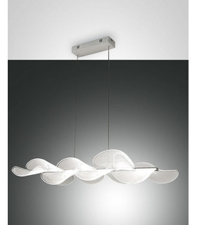 Sylvie LED Integrated Pendant Ceiling Light Light White Glass-1