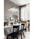 Sylvie LED Integrated Pendant Ceiling Light Light White Glass-3