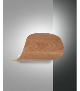 Pevero LED Wall Uplight Ash Wood Glass-1