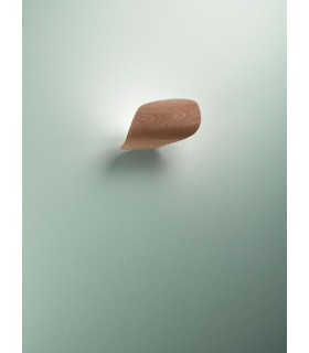 Pevero LED Wall Uplight Ash Wood Glass-2