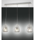 Britton Straight Bar Pendant Ceiling Light Transparent Glass E27-1