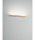 Ribot Integrated LED Wall Light Oak Glass-2