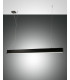 Next LED Integrated Pendant Ceiling Light Light Black Glass