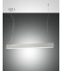 Next LED Integrated Pendant Ceiling Light Light White Glass-1