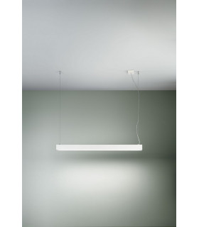 Next LED Integrated Pendant Ceiling Light Light White Glass-2