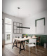 Next LED Integrated Pendant Ceiling Light Light Black Glass-2