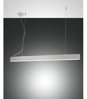 Next LED Integrated Pendant Ceiling Light Light White Glass-1