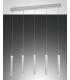 Prado LED Straight Bar Pendant Ceiling Light White Glass-1