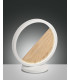 Pierre Integrated LED Table Lamp White Glass-1