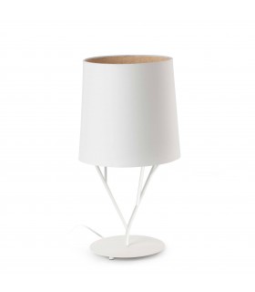 1 Light Table Lamp White, E27 - 1