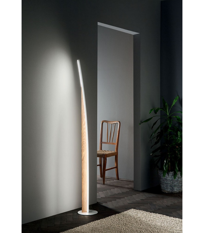 Cordoba LED Integrated Floor Lamp White Glass-2
