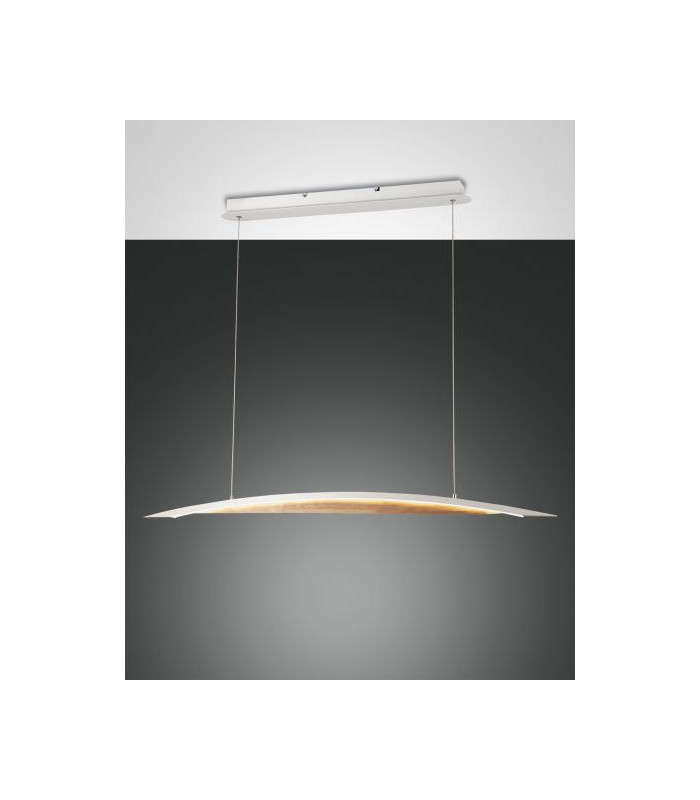 Cordoba LED Integrated Pendant Ceiling Light Light White Glass-1