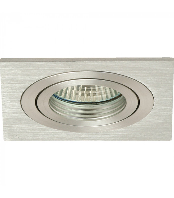 Luxi Square Recessed Downlight Aluminum