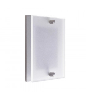 Square Recessed Wall Light Aluminum