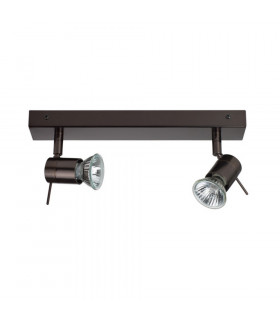 Penna 2 Light Twin Spotlight Bronze