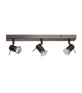 Penna 3 Light Spotlight Bar Bronze