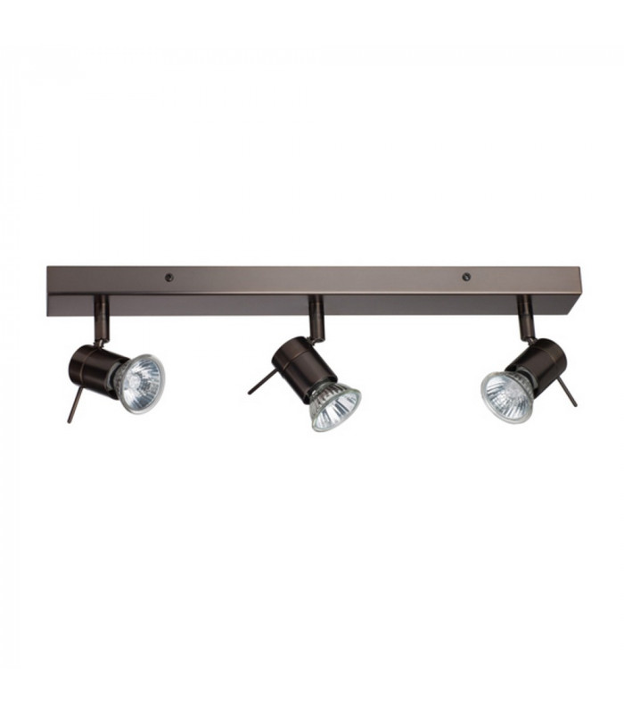 Penna 3 Light Spotlight Bar Bronze