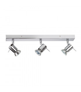Penna 3 Light Spotlight Bar Chrome
