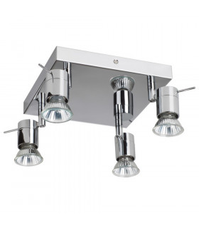 Penna 4 Light Spotlight Clusters Chrome