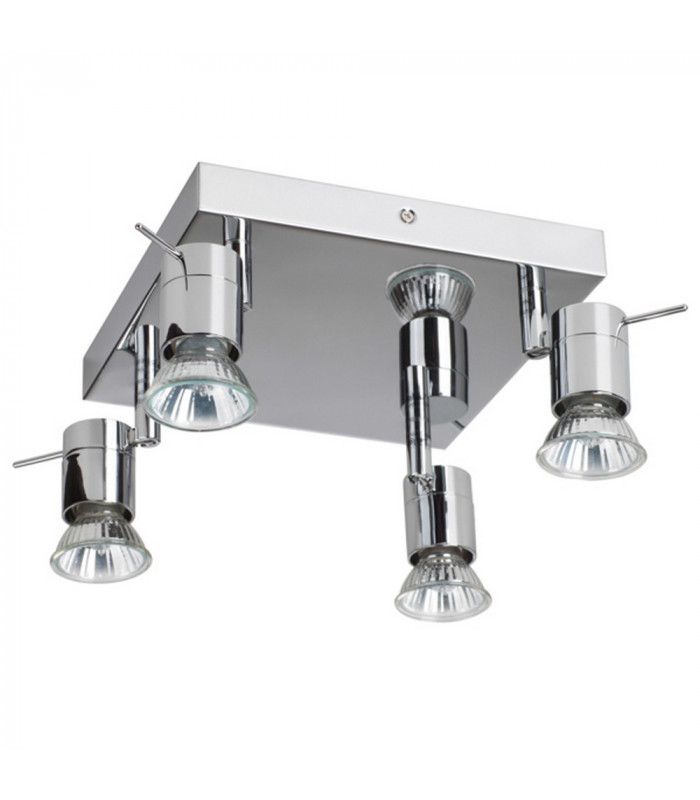 Penna 4 Light Spotlight Clusters Chrome