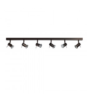 Penna 6 Light Spotlight Bar Bronze
