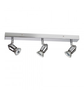 Bomba 3 Light Spotlight Bar Chrome