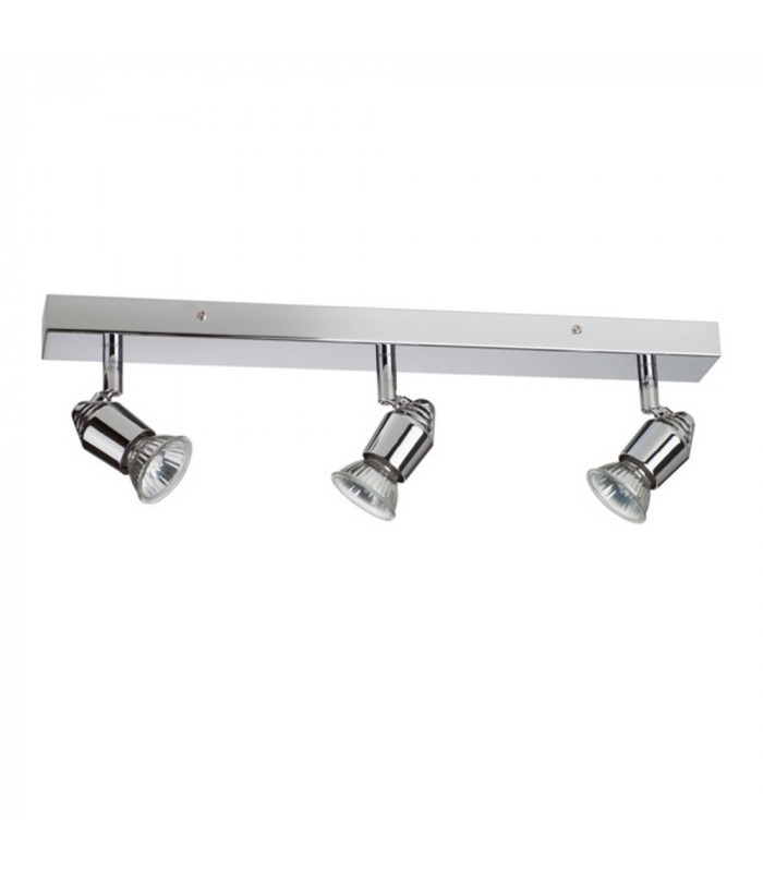 Bomba 3 Light Spotlight Bar Chrome