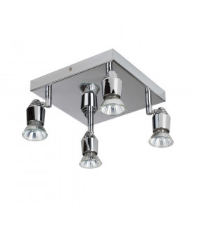 Bomba 4 Light Spotlight Clusters Chrome
